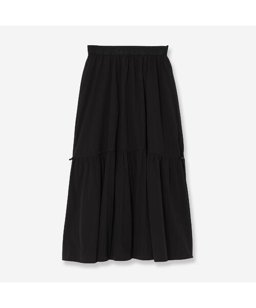 R-ISM/リズム 【セットアップ対応】【撥水加工・接触冷感】イージーフレアスカート ブラック 2
