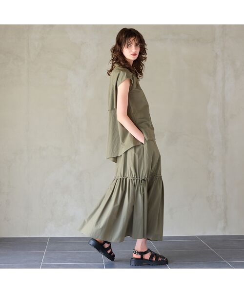 R-ISM / リズム ミニ・ひざ丈スカート | 【セットアップ対応】【撥水加工・接触冷感】イージーフレアスカート | 詳細10