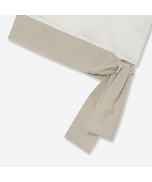 R-ISM / リズム カットソー | 【汗染み防止・撥水加工・接触冷感】リボンヘムコンビカットソー | 詳細2