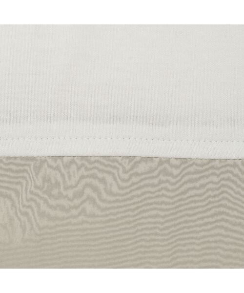 R-ISM / リズム カットソー | 【汗染み防止・撥水加工・接触冷感】リボンヘムコンビカットソー | 詳細3