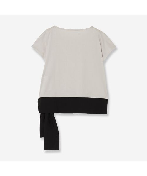 R-ISM / リズム カットソー | 【汗染み防止・撥水加工・接触冷感】リボンヘムコンビカットソー | 詳細4