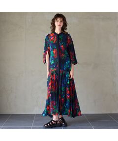 R-ISM / リズム ミニ丈・ひざ丈ワンピース | 【IMPORT PRINT】プリントシャツワンピース