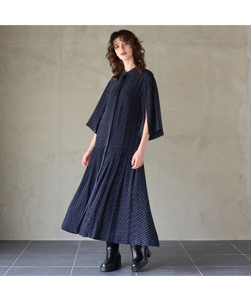 R-ISM / リズム ミニ丈・ひざ丈ワンピース | 【IMPORT PRINT】プリントシャツワンピース | 詳細4