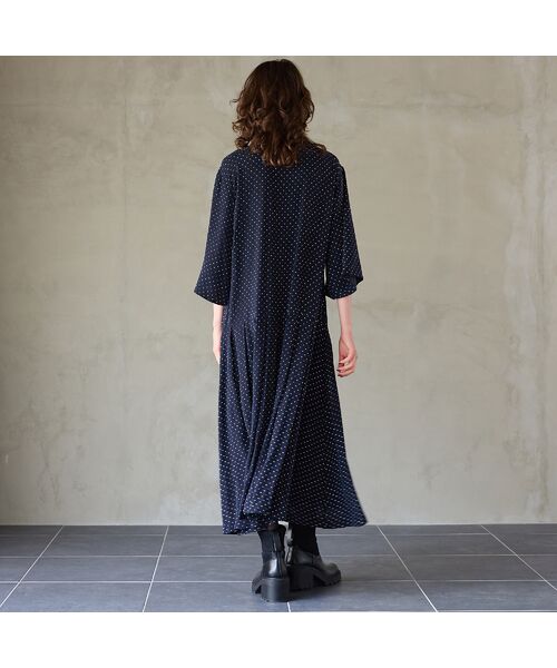 R-ISM / リズム ミニ丈・ひざ丈ワンピース | 【IMPORT PRINT】プリントシャツワンピース | 詳細6