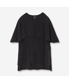 R-ISM / リズム シャツ・ブラウス | 【セットアップ対応・洗える】サテンピーチケープブラウス