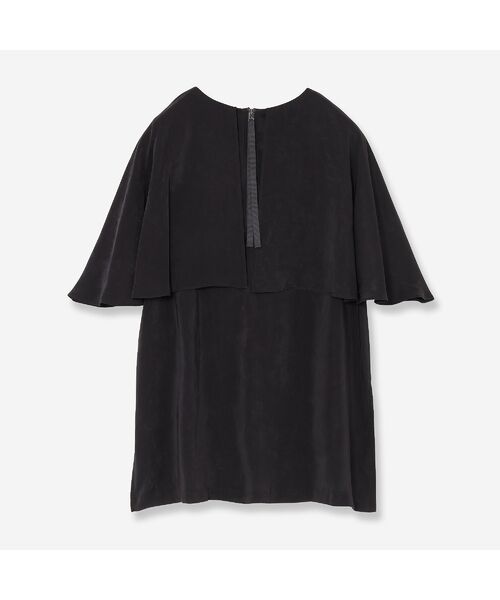 R-ISM / リズム シャツ・ブラウス | 【セットアップ対応・洗える】サテンピーチケープブラウス | 詳細2