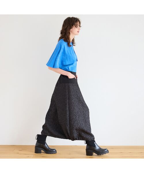 R-ISM / リズム シャツ・ブラウス | 【セットアップ対応・洗える】サテンピーチケープブラウス | 詳細16