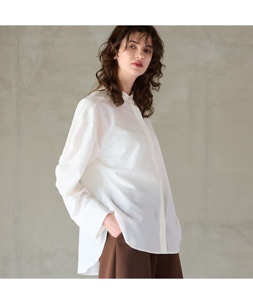 R-ISM / リズム シャツ・ブラウス | 【洗える・S/M/Lサイズあり】シャーリングシャツ | 詳細1