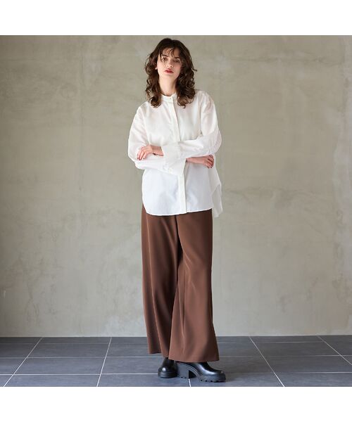 R-ISM / リズム シャツ・ブラウス | 【洗える・S/M/Lサイズあり】シャーリングシャツ | 詳細6
