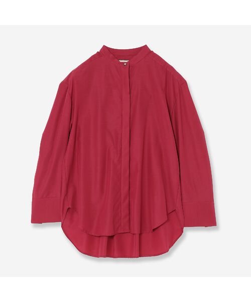 R-ISM/リズム 【洗える】シャーリングシャツ ワイン 2 R-ISM/リズム 【洗える】シャーリングシャツ ワイン 2