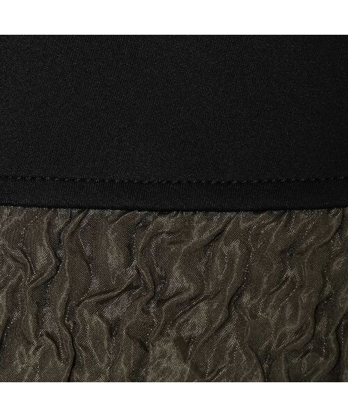 R-ISM / リズム ミニ・ひざ丈スカート | 【洗える・S/M/Lサイズあり】ジャージーコンビフクレジャカードスカート | 詳細10