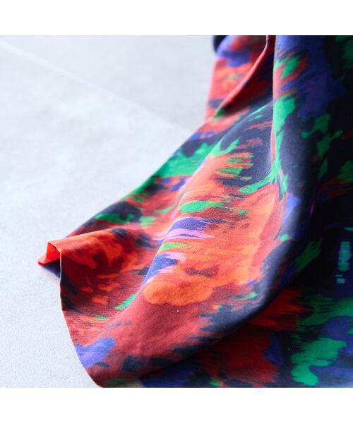 R-ISM / リズム ミニ・ひざ丈スカート | 【IMPORT PRINT】プリントキュロットスカート | 詳細15