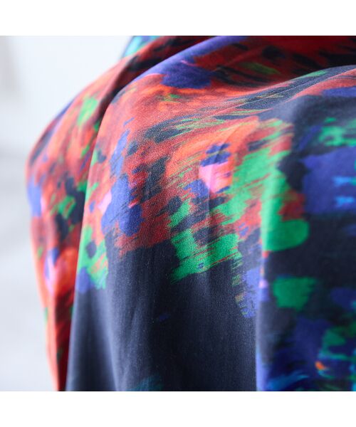 R-ISM / リズム ミニ・ひざ丈スカート | 【IMPORT PRINT】プリントキュロットスカート | 詳細16