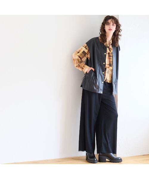 R-ISM / リズム その他パンツ | 【洗える・S/M/Lサイズあり】チュールレイヤードジャージーパンツ | 詳細11