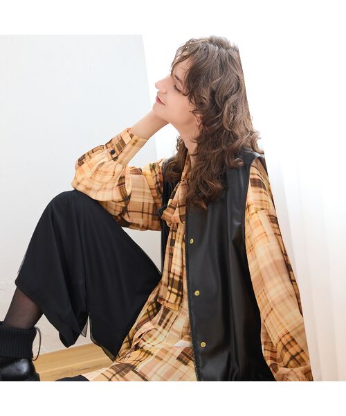 R-ISM / リズム その他パンツ | 【洗える・S/M/Lサイズあり】チュールレイヤードジャージーパンツ | 詳細12