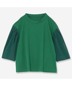 R-ISM / リズム カットソー | 【接触冷感・洗える】タフタコンビカットソー