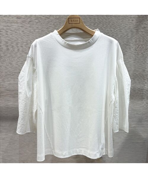 R-ISM / リズム カットソー | 【接触冷感・洗える】タフタコンビカットソー | 詳細10