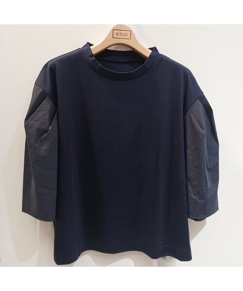 R-ISM / リズム カットソー | 【接触冷感・洗える】タフタコンビカットソー | 詳細12