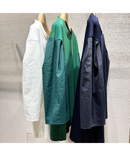 R-ISM / リズム カットソー | 【接触冷感・洗える】タフタコンビカットソー | 詳細14