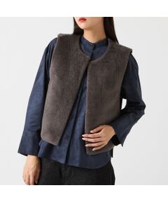 R-ISM / リズム ベスト | 【R-ISM人気アイテム】フェイクムートンジレ