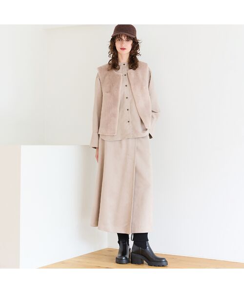 R-ISM / リズム ベスト | 【R-ISM人気アイテム】フェイクムートンジレ | 詳細1