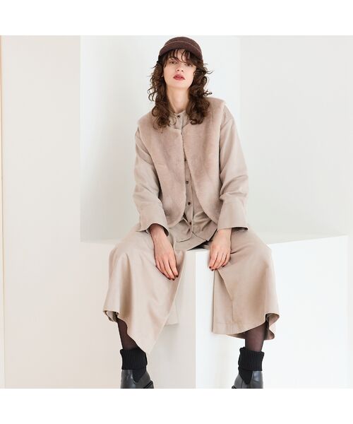 R-ISM / リズム ベスト | 【R-ISM人気アイテム】フェイクムートンジレ | 詳細10