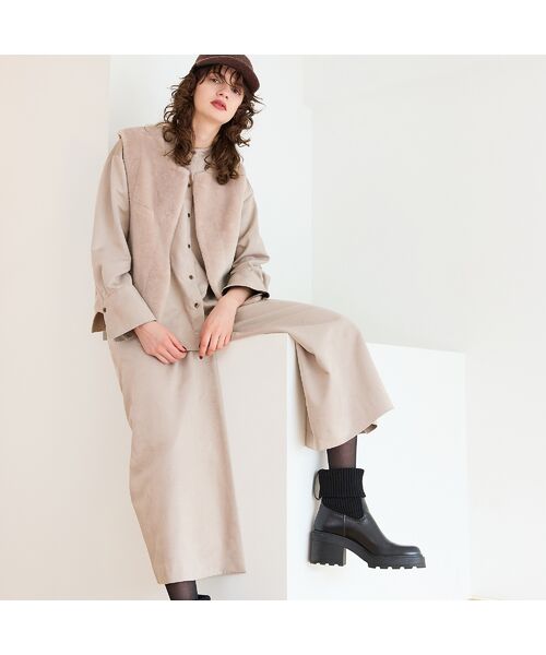 R-ISM / リズム ベスト | 【R-ISM人気アイテム】フェイクムートンジレ | 詳細11