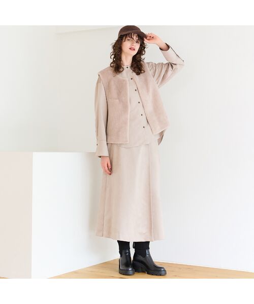 R-ISM / リズム ベスト | 【R-ISM人気アイテム】フェイクムートンジレ | 詳細5