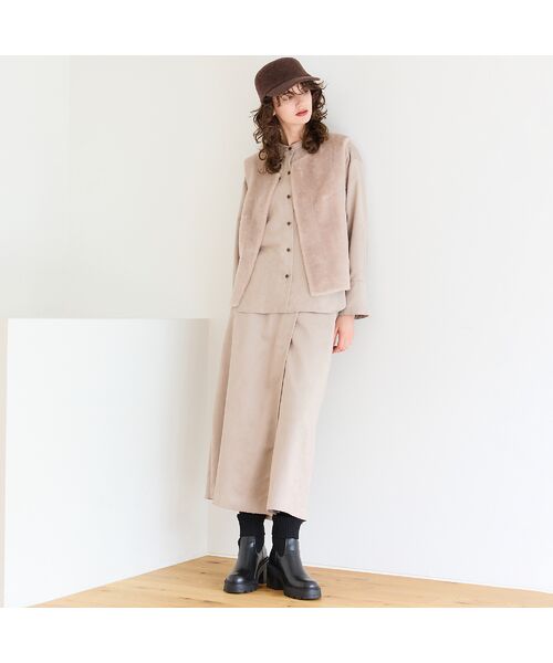 R-ISM / リズム ベスト | 【R-ISM人気アイテム】フェイクムートンジレ | 詳細6