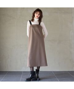 R-ISM / リズム ミニ丈・ひざ丈ワンピース | 【着丈調整可能】ダンボールジャンパースカート