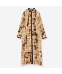 R-ISM / リズム ミニ丈・ひざ丈ワンピース | 【オリジナルプリント】パッチワークチェックワンピース