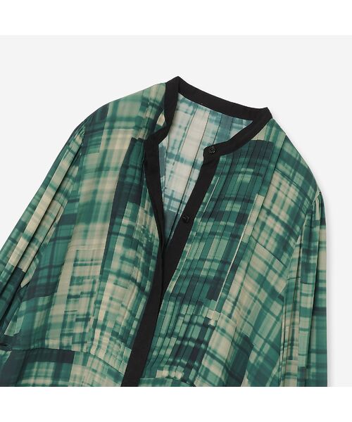 R-ISM / リズム ミニ丈・ひざ丈ワンピース | 【オリジナルプリント】パッチワークチェックワンピース | 詳細6