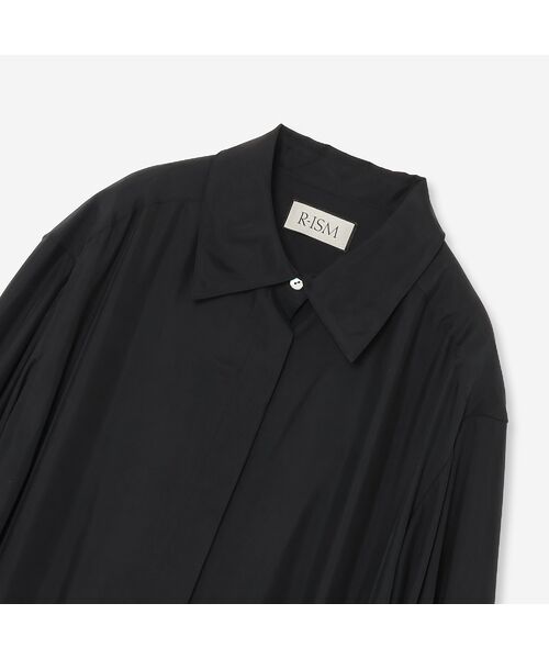 R-ISM / リズム ミニ丈・ひざ丈ワンピース | 【洗える】シャンブレーシャツワンピース | 詳細4