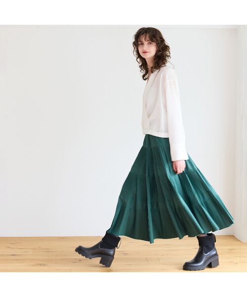 R-ISM / リズム シャツ・ブラウス | 【洗える】シアーカシュクールシャツ | 詳細5