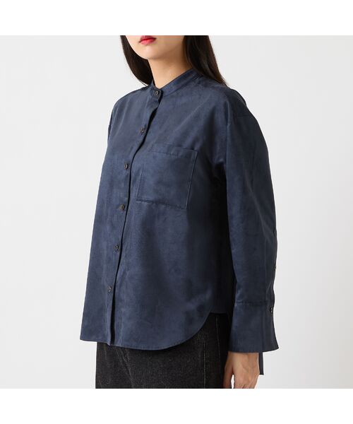 R-ISM / リズム シャツ・ブラウス | 【セットアップ対応・S/M/Lサイズあり】スエードルックシャツ | 詳細16
