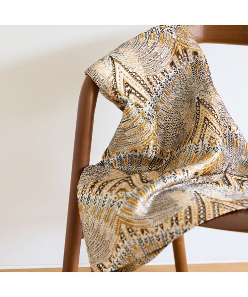 R-ISM / リズム ミニ・ひざ丈スカート | 【インポート素材・洗える】ピーコックジャカードスカート | 詳細14