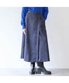 R-ISM / リズム ミニ・ひざ丈スカート | 【セットアップ対応・S/M/Lサイズあり】スエードルックキュロットスカート