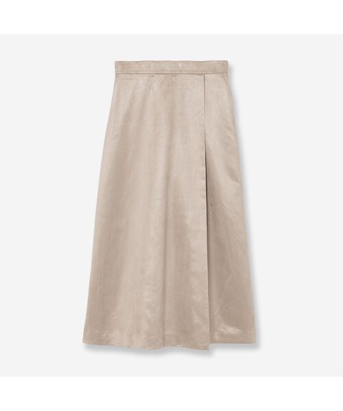 R-ISM / リズム ミニ・ひざ丈スカート | 【セットアップ対応・S/M/Lサイズあり】スエードルックキュロットスカート | 詳細1