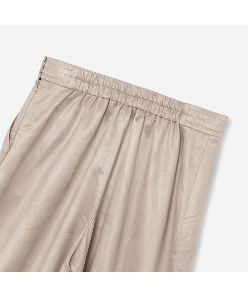 R-ISM / リズム ミニ・ひざ丈スカート | 【セットアップ対応・S/M/Lサイズあり】スエードルックキュロットスカート | 詳細3