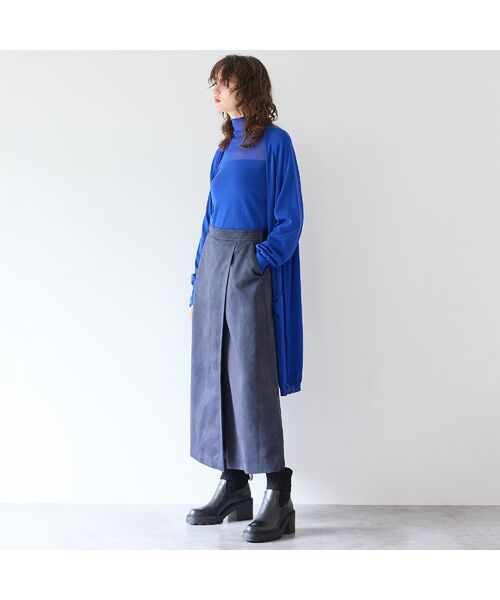 R-ISM / リズム ミニ・ひざ丈スカート | 【セットアップ対応・S/M/Lサイズあり】スエードルックキュロットスカート | 詳細17