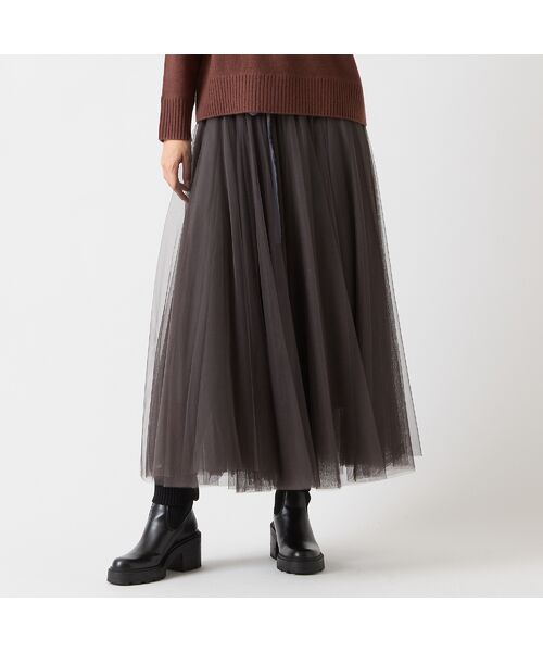 R-ISM / リズム ミニ・ひざ丈スカート | 【追加生産・新色登場】ロングチュールスカート | 詳細1