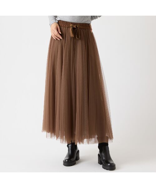 R-ISM / リズム ミニ・ひざ丈スカート | 【追加生産・新色登場】ロングチュールスカート | 詳細10