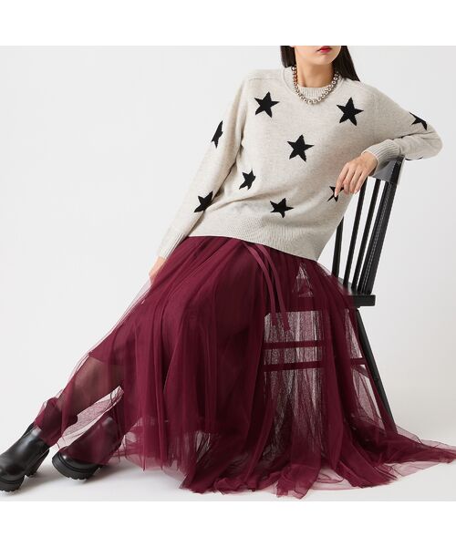 R-ISM / リズム ミニ・ひざ丈スカート | 【追加生産・新色登場】ロングチュールスカート | 詳細15