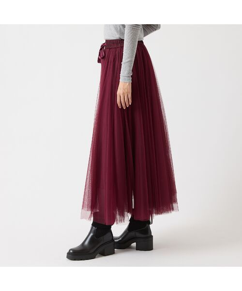 R-ISM / リズム ミニ・ひざ丈スカート | 【追加生産・新色登場】ロングチュールスカート | 詳細17