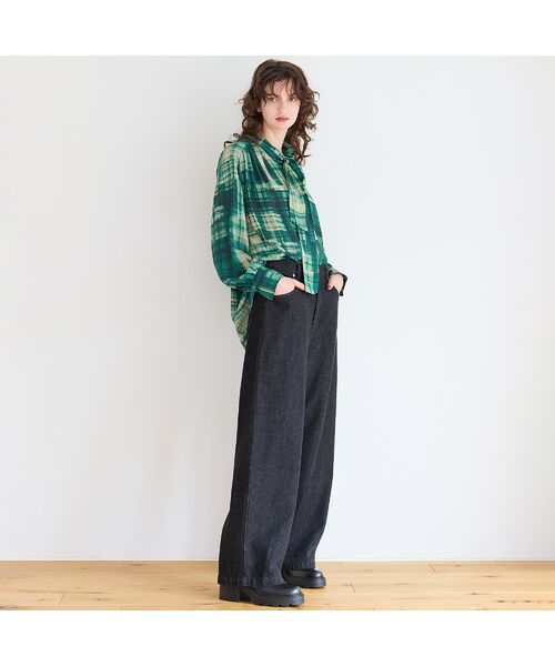 R-ISM / リズム デニムパンツ | 【JAPAN DENIM】デニムバギーパンツ | 詳細1