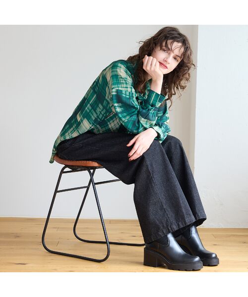 R-ISM / リズム デニムパンツ | 【JAPAN DENIM】デニムバギーパンツ | 詳細10