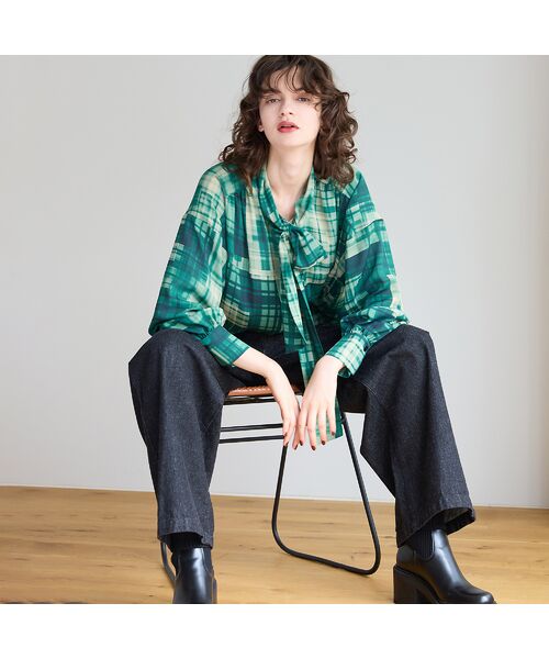 R-ISM / リズム デニムパンツ | 【JAPAN DENIM】デニムバギーパンツ | 詳細12