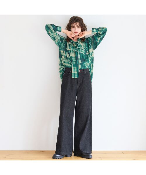 R-ISM / リズム デニムパンツ | 【JAPAN DENIM】デニムバギーパンツ | 詳細9