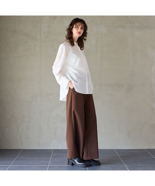 R-ISM / リズム その他パンツ | 【人気シルエット・洗える・S/M/Lサイズあり】ベーシックワイドパンツ | 詳細5