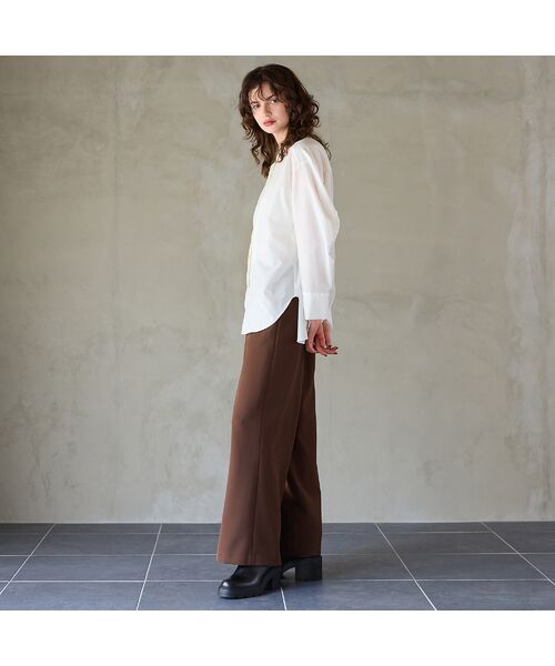 R-ISM / リズム その他パンツ | 【人気シルエット・洗える・S/M/Lサイズあり】ベーシックワイドパンツ | 詳細7